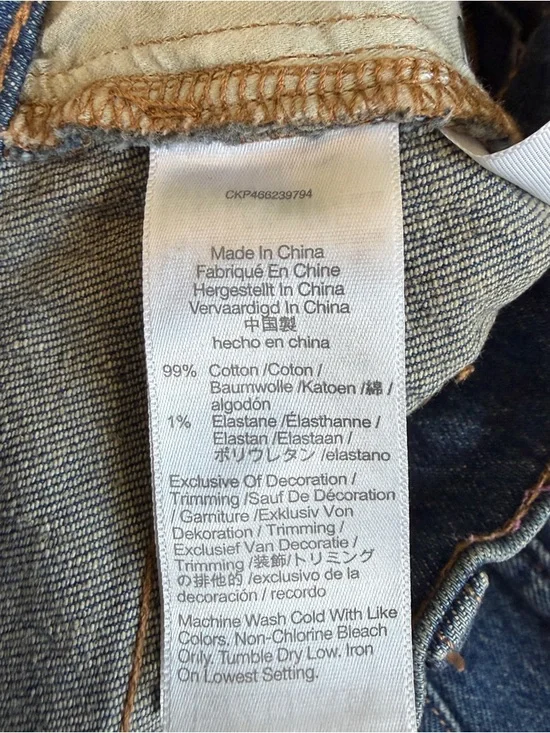 Madewell The Perfect Vintage Jean Blue Size 26P #2114 - Picture 7 of 7